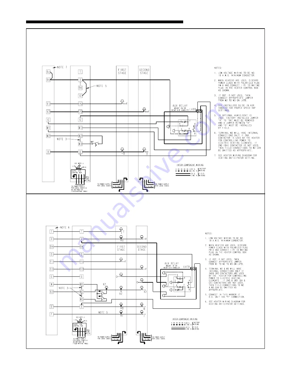 American Standard 2TEE3F62A1000A Installer'S Manual Download Page 11