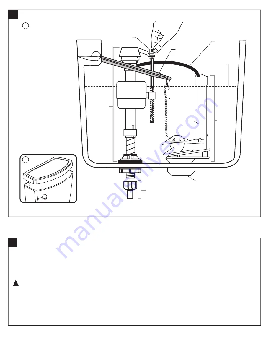 American Standard 3128.018.021 - 3128.018.021 Baby Devoro High Installation Instructions Manual Download Page 3