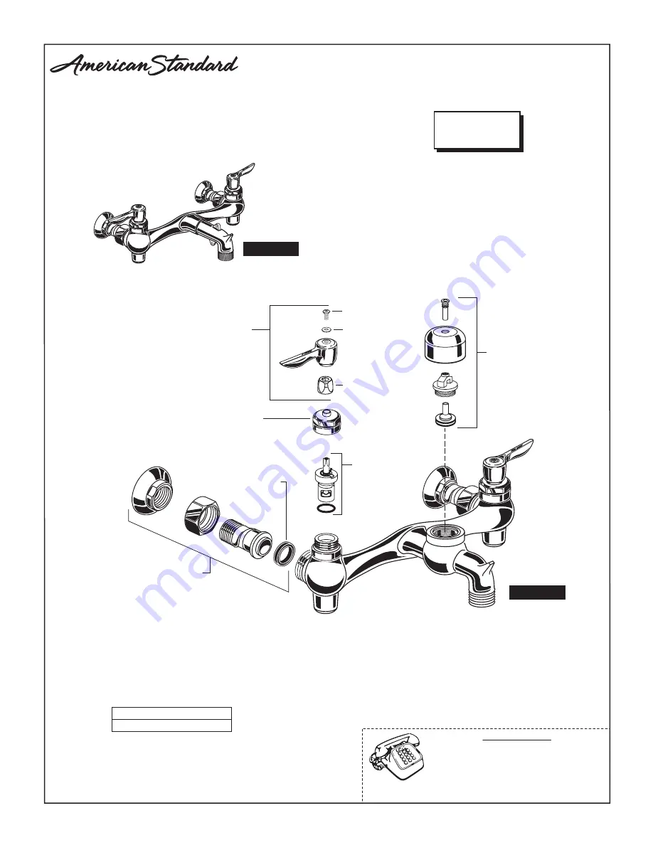 American Standard 8350.235 Installation Instructions Download Page 3