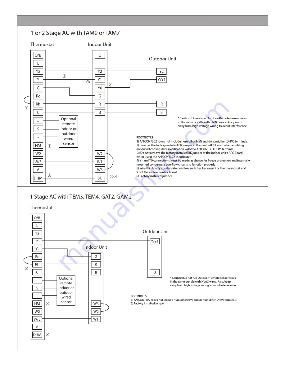 American Standard ACONT302 Installation And User Manual Download Page 6