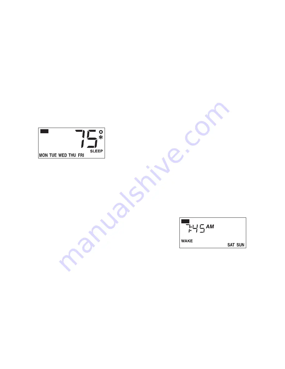 American Standard ASYSTAT 340 Owner'S Manual Download Page 13