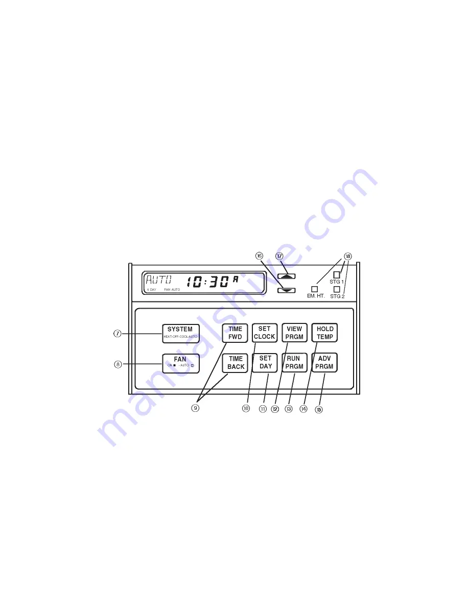 American Standard ASYSTAT656 Скачать руководство пользователя страница 11