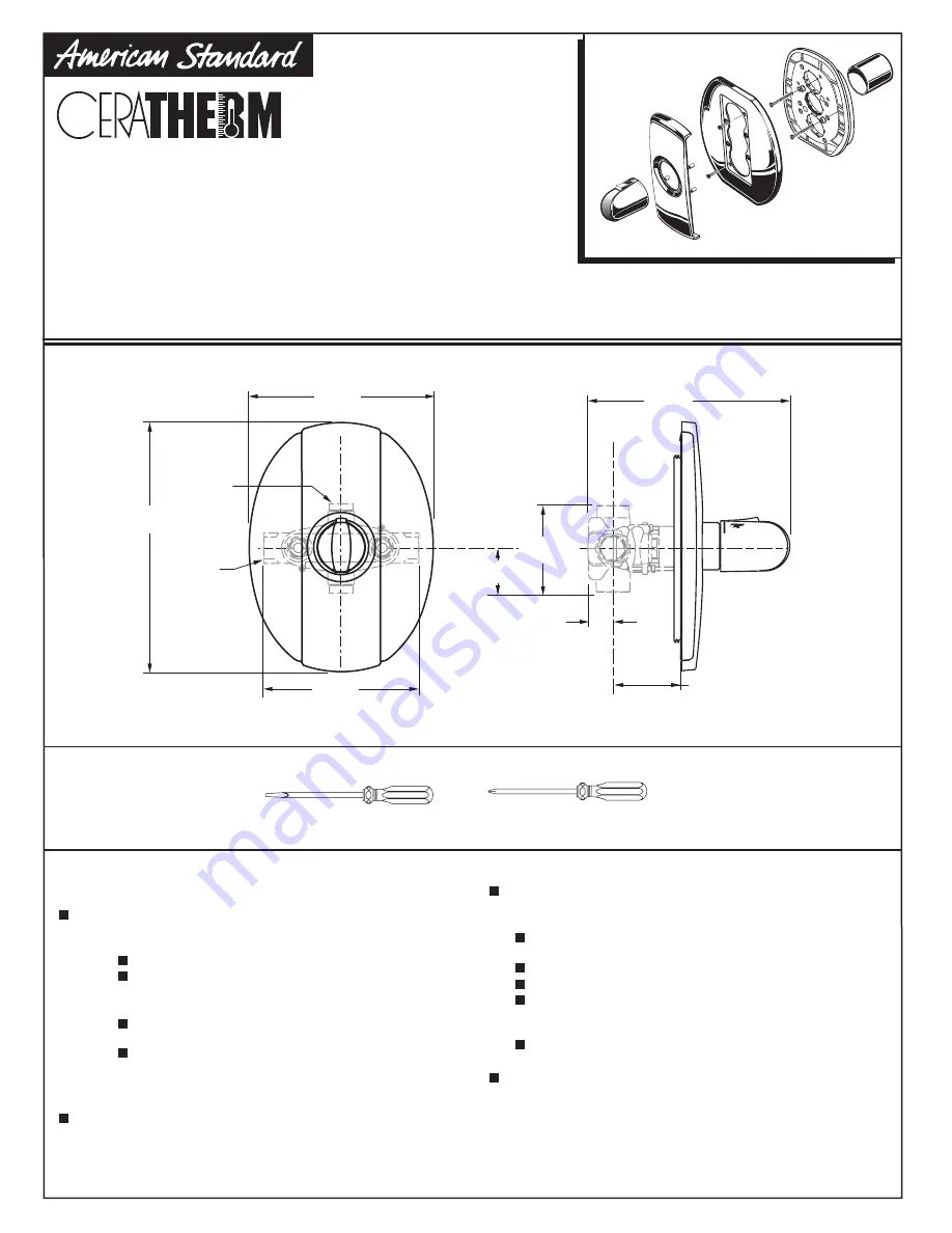 American Standard Ceratherm T203.730 Скачать руководство пользователя страница 1