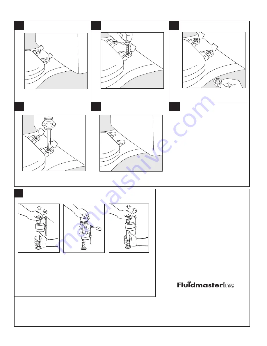 American Standard Colony 1.6 G.P.F. Toilet 2359 Installation Instructions Download Page 4