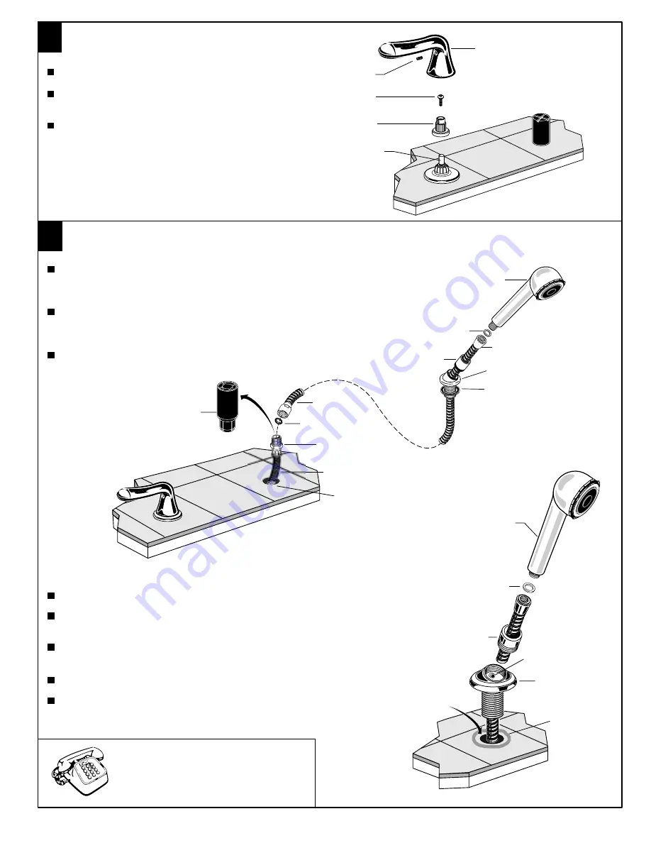 American Standard Colony Soft T975.400 Скачать руководство пользователя страница 6