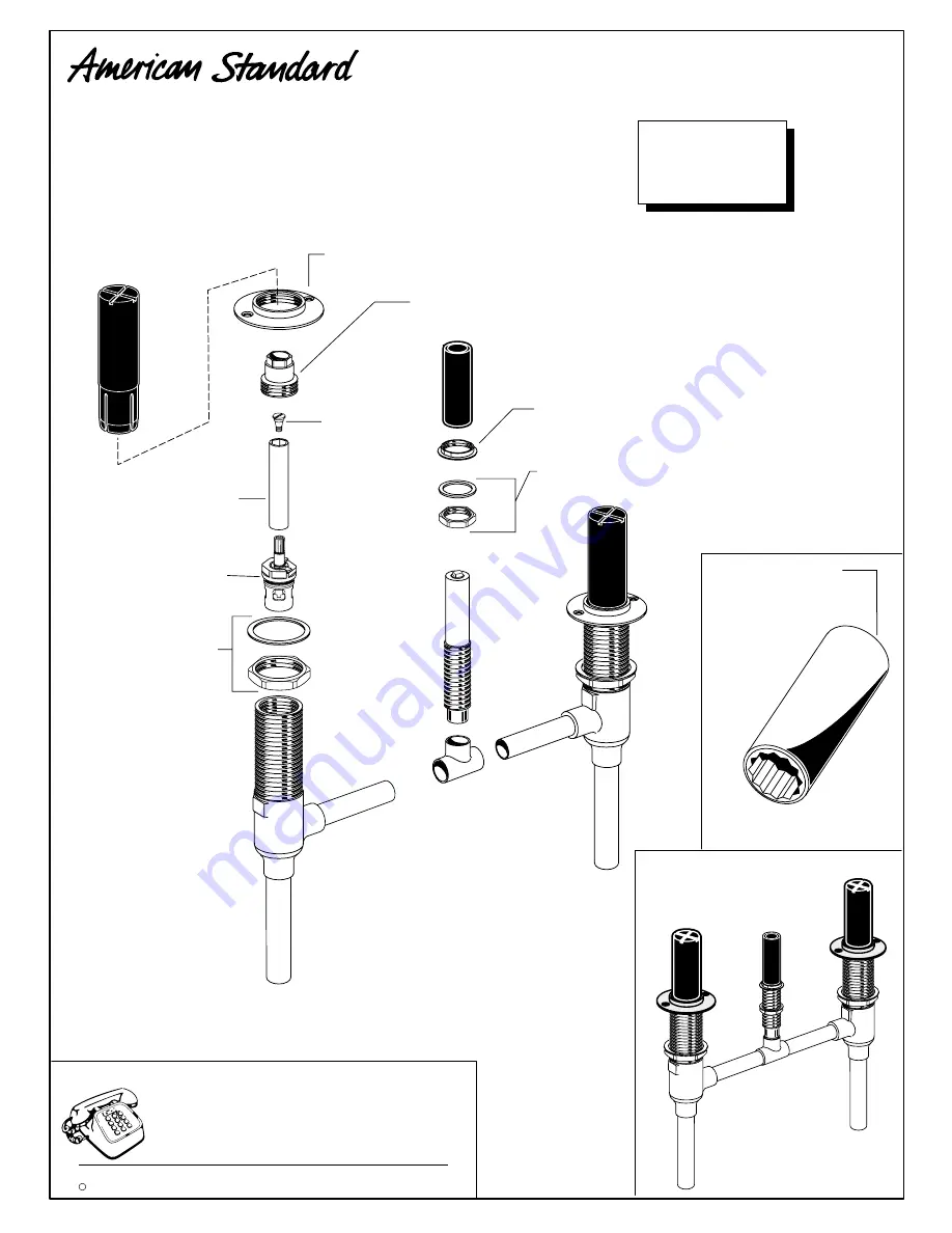 American Standard Colony Soft T975.400 Скачать руководство пользователя страница 9