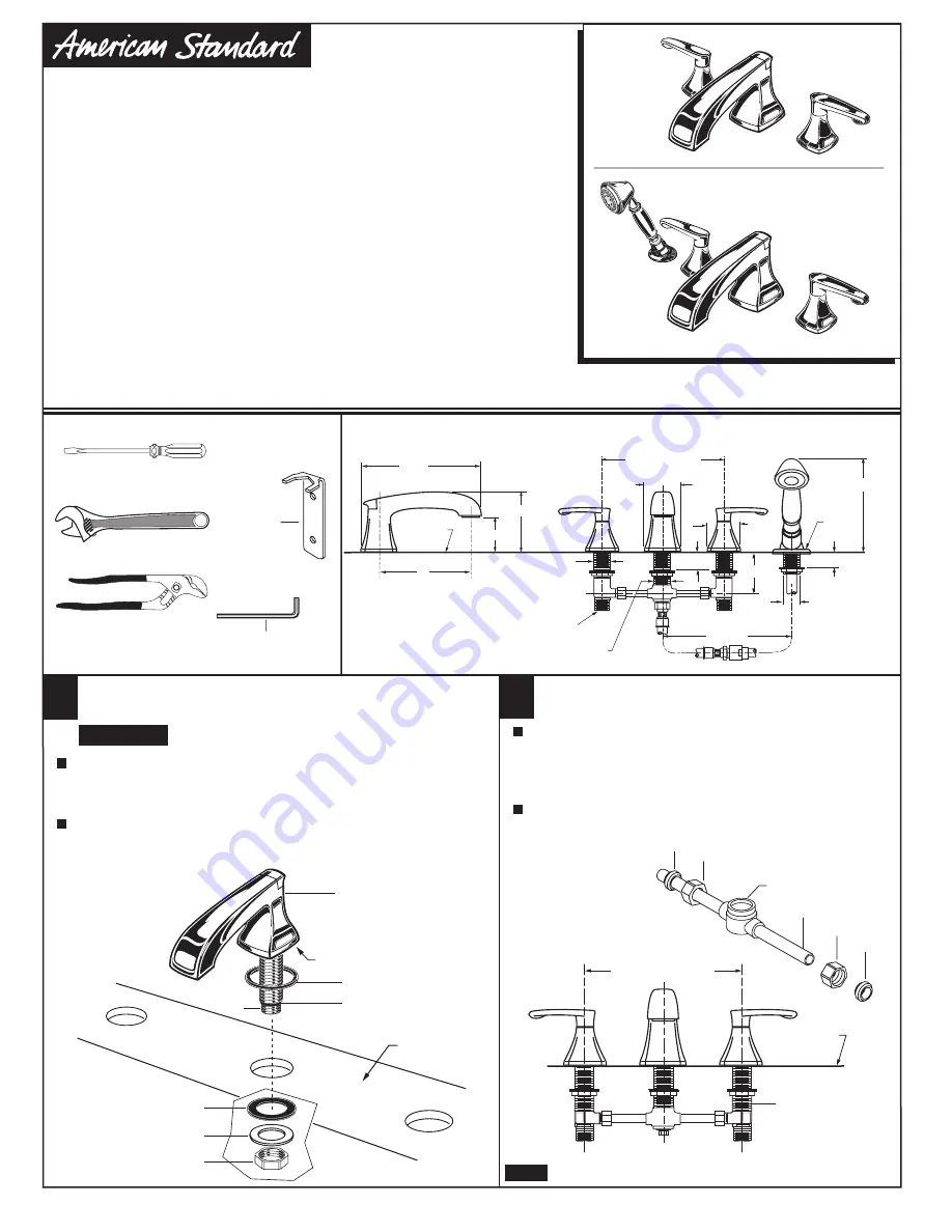 American Standard COPELAND 7005.900 Скачать руководство пользователя страница 1