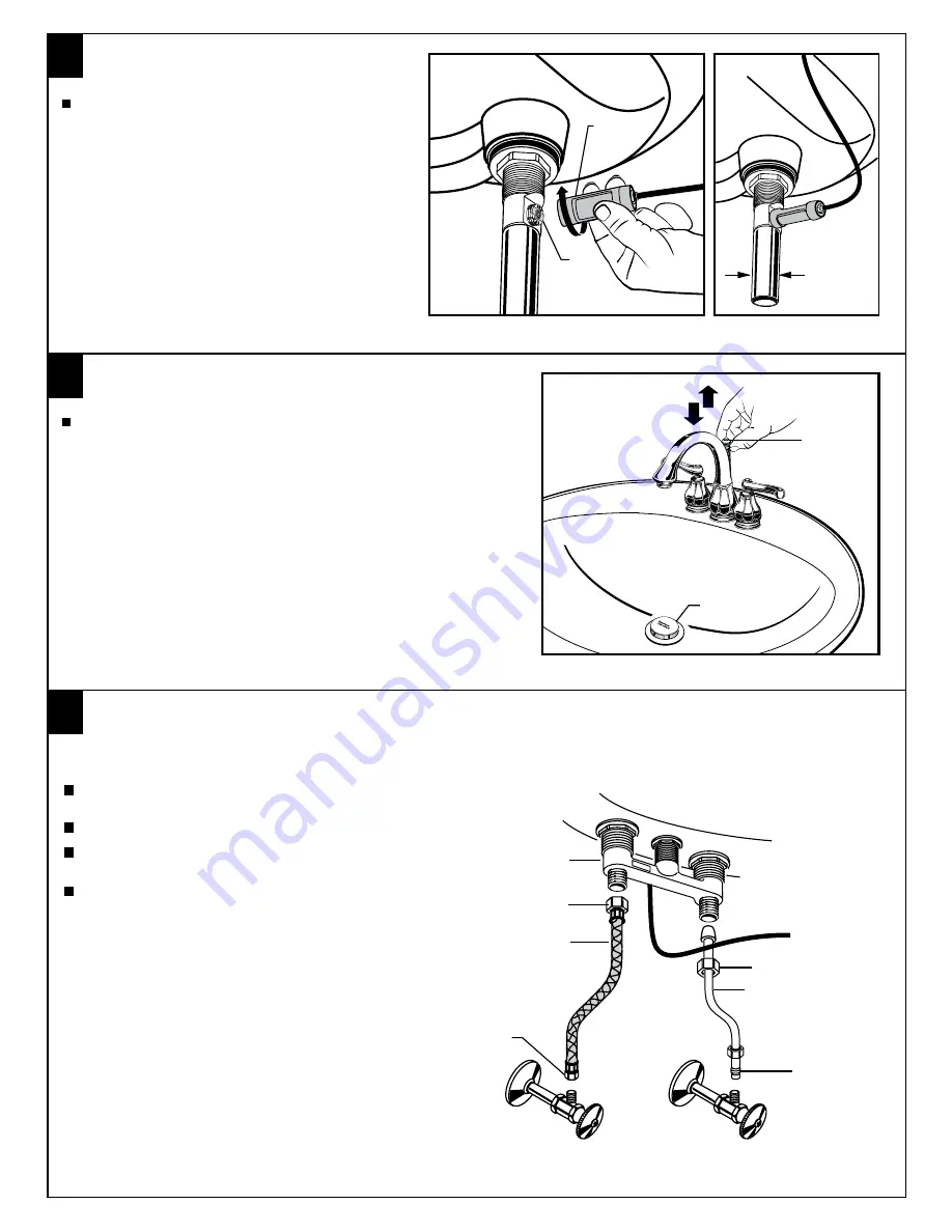 American Standard Dazzle 6028.240 Installation Instructions Manual Download Page 3