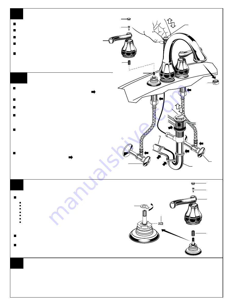 American Standard Dazzle 6028.240 Installation Instructions Manual Download Page 4