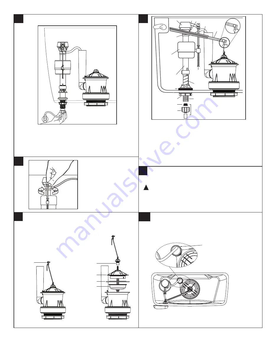 American Standard FLOWISE 2073 Installation And Use Instructions Download Page 3