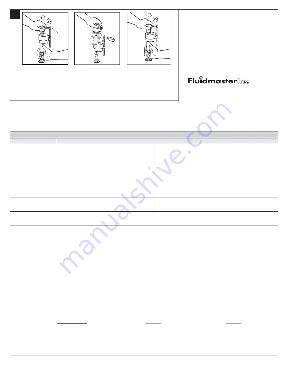 American Standard FloWise 2479.216 Installation Instructions Download Page 4