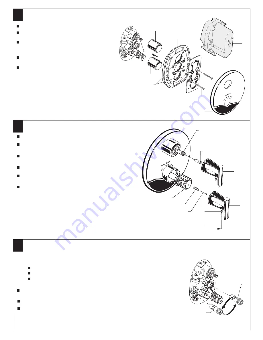 American Standard GREEN TEA T010.740 Installation Instructions Manual Download Page 6