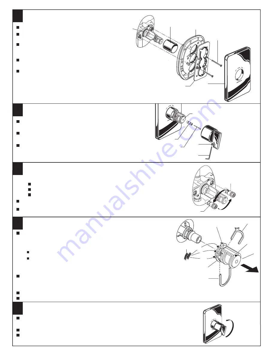 American Standard Moments T506.730 Installation Instructions Manual Download Page 5