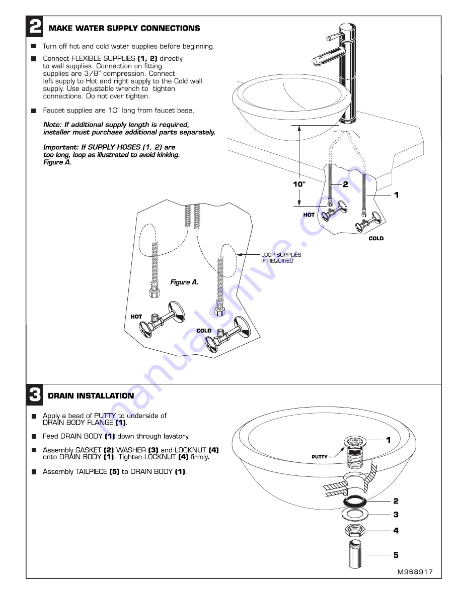 American Standard One 2064.15X Скачать руководство пользователя страница 2