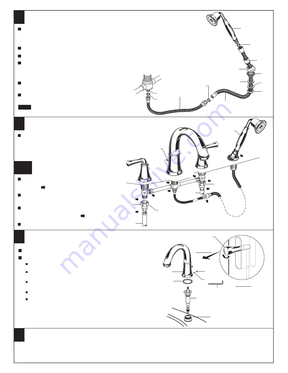 American Standard PORTSMOUTHTM 7420.9 Installation Instructions Download Page 3