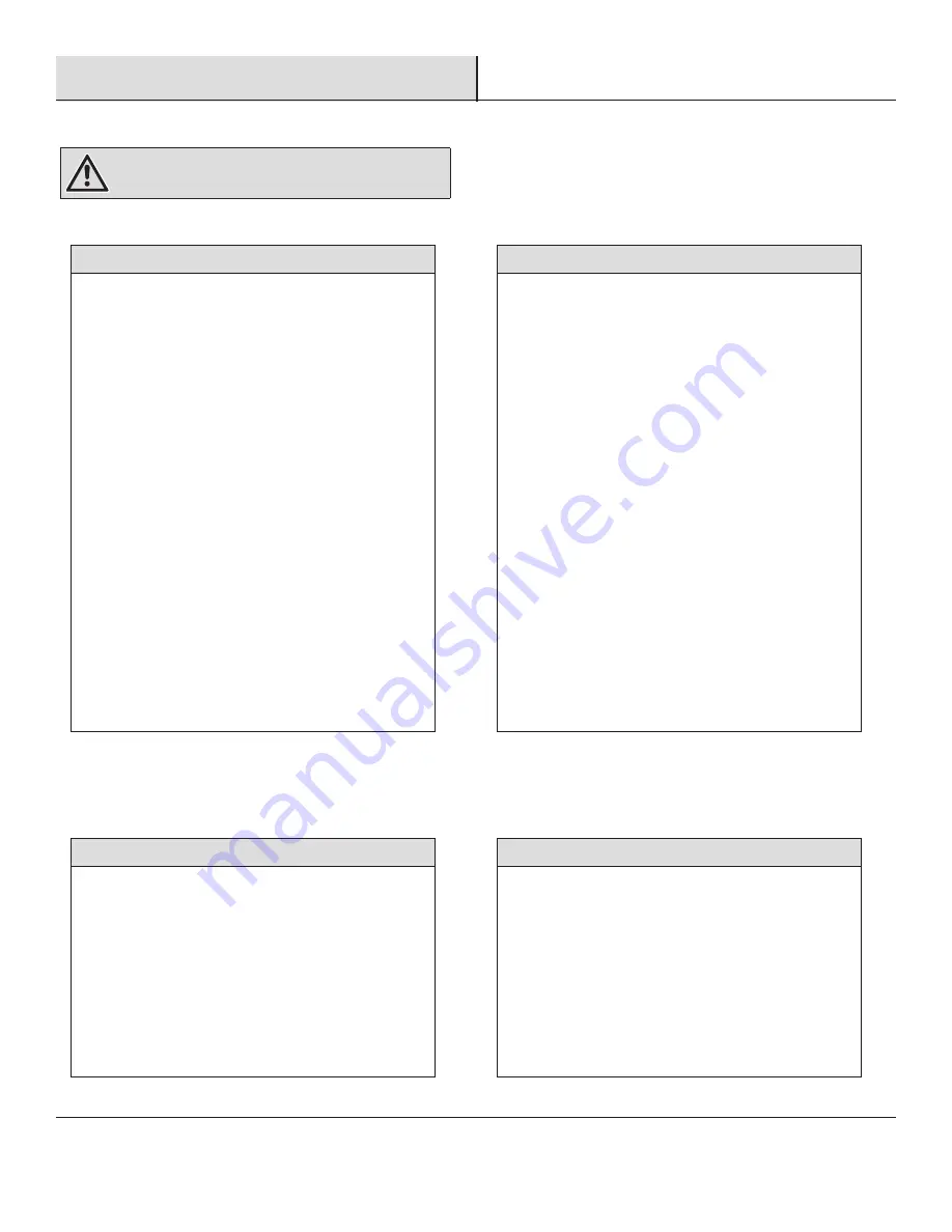 American Standard QR031 Owner'S Manual Download Page 15