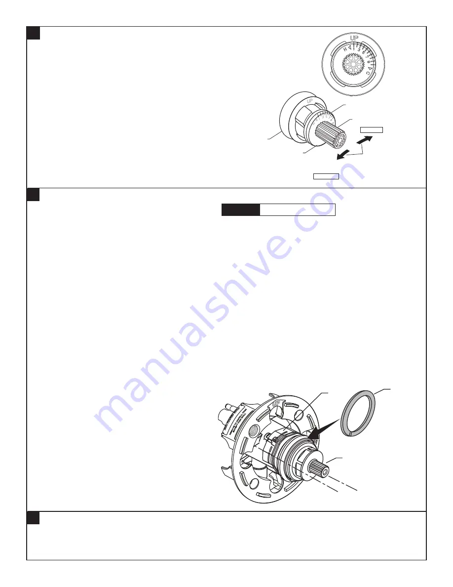 American Standard Quentin TU440507 Скачать руководство пользователя страница 3