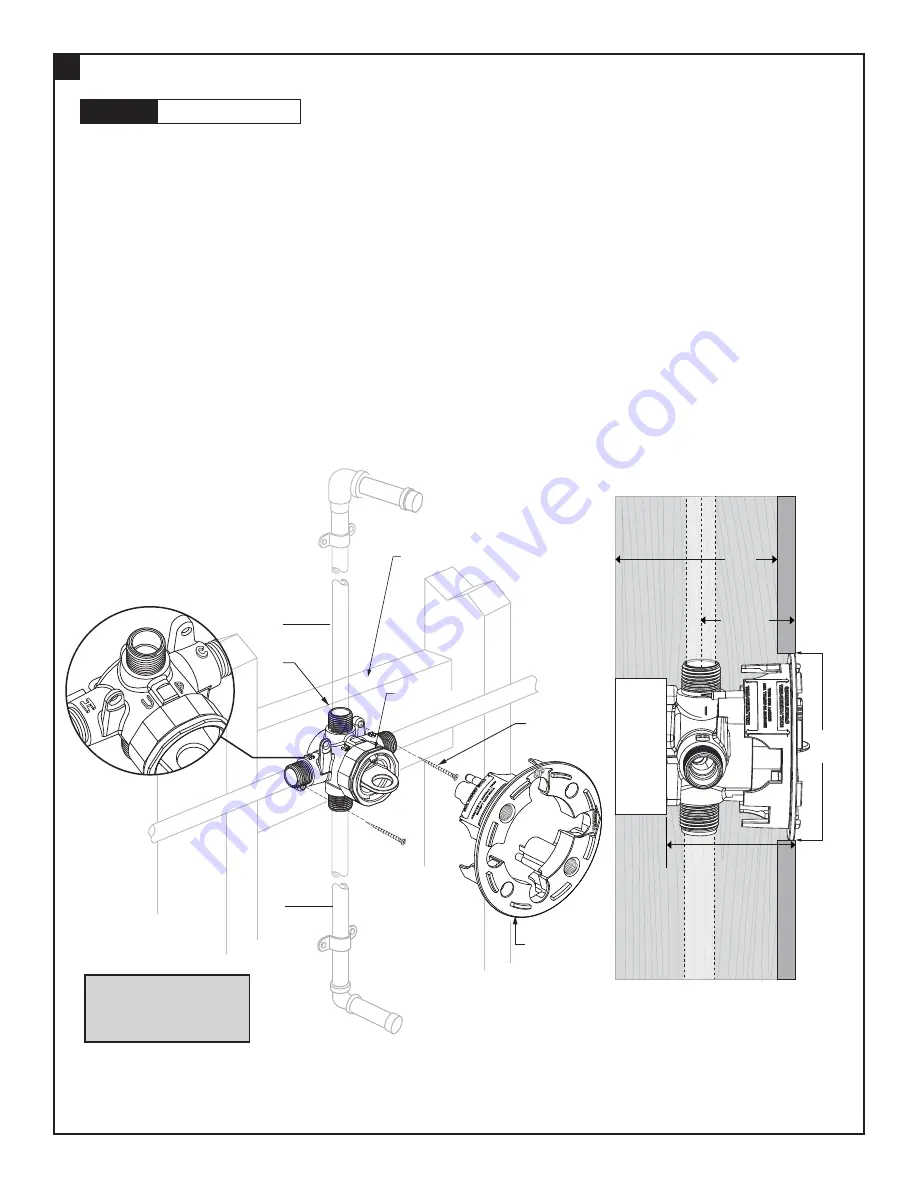 American Standard RU101 Installation Instructions Manual Download Page 2