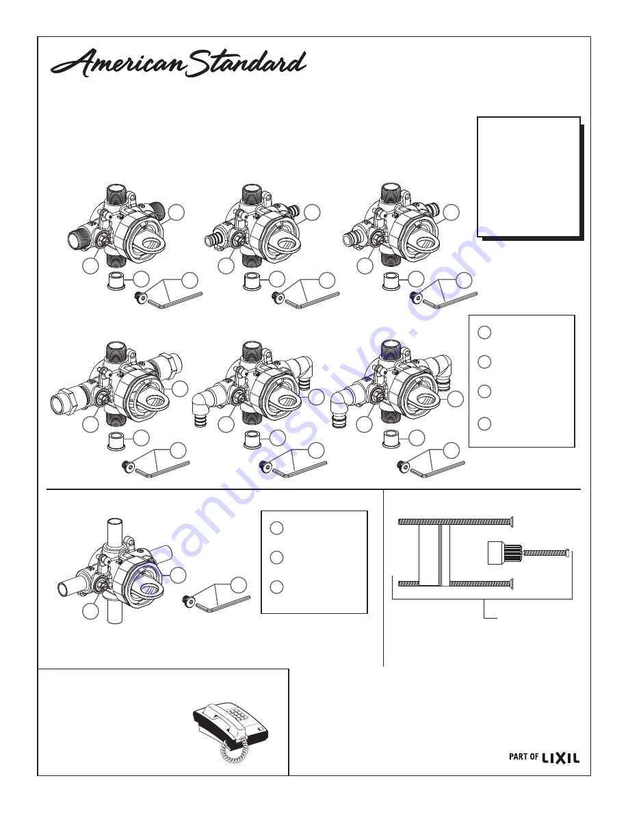 American Standard RU101SS Скачать руководство пользователя страница 18