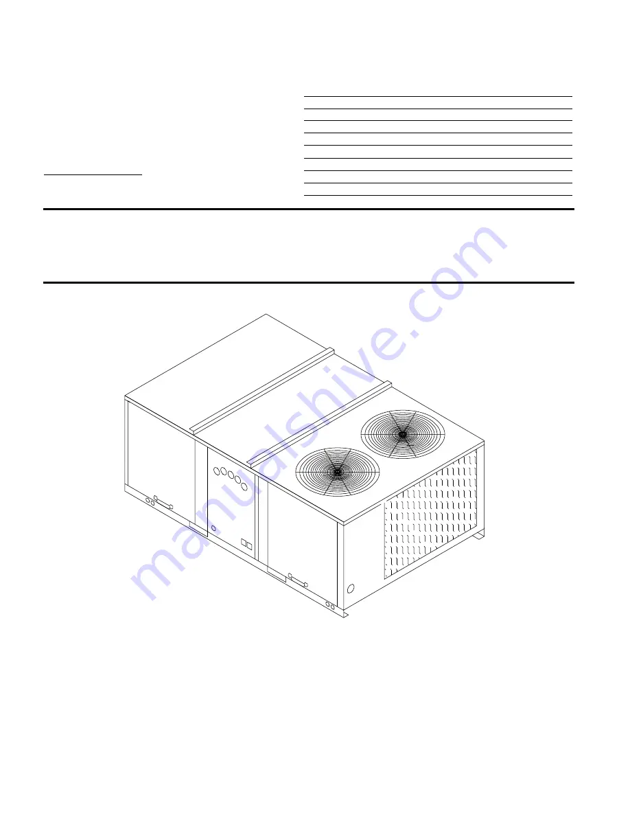 American Standard YK-IOM-2 Installation Operation & Maintenance Download Page 1