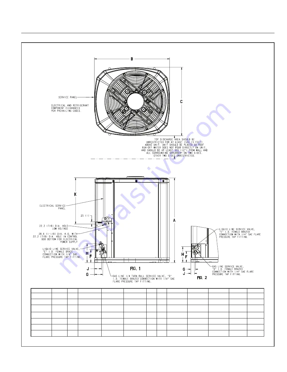 American Standart 4A6H4 Installer'S Manual Download Page 7