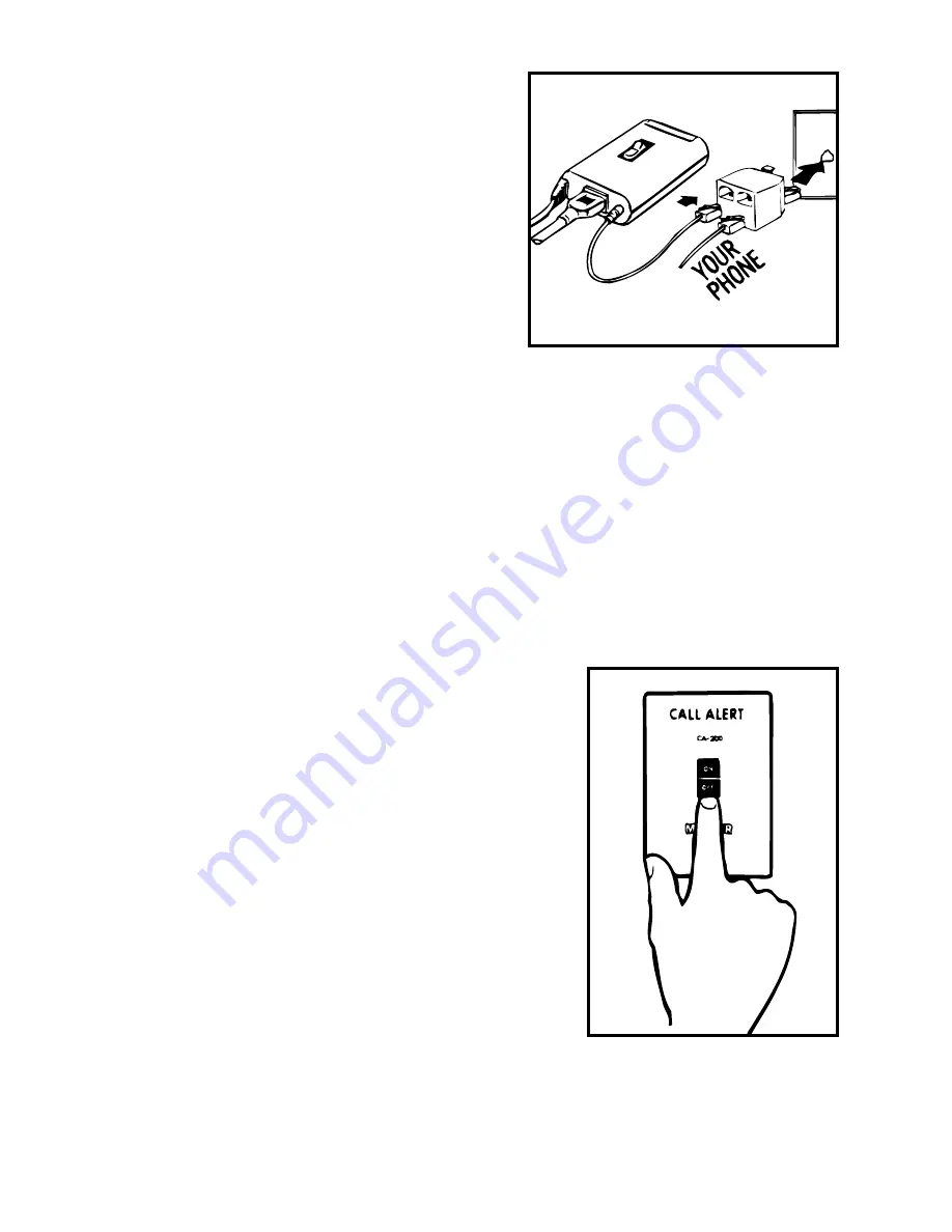 Ameriphone CALL ALERT CA-100 User Manual Download Page 13