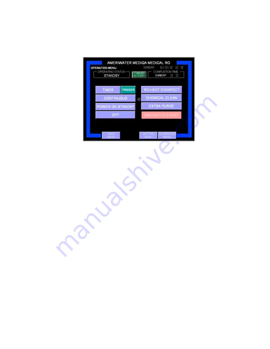 AmeriWater MediQA MDP Series Operation & Maintenance Manual Download Page 32