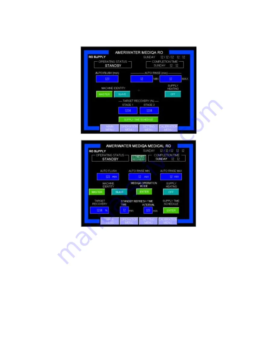 AmeriWater MediQA MDP Series Operation & Maintenance Manual Download Page 44