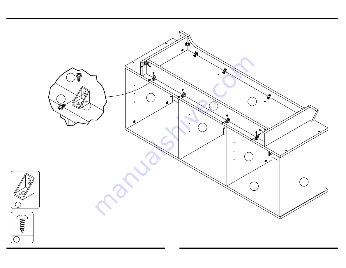 Ameriwood HOME 1222213PCOM Assembly Instructions Manual Download Page 13