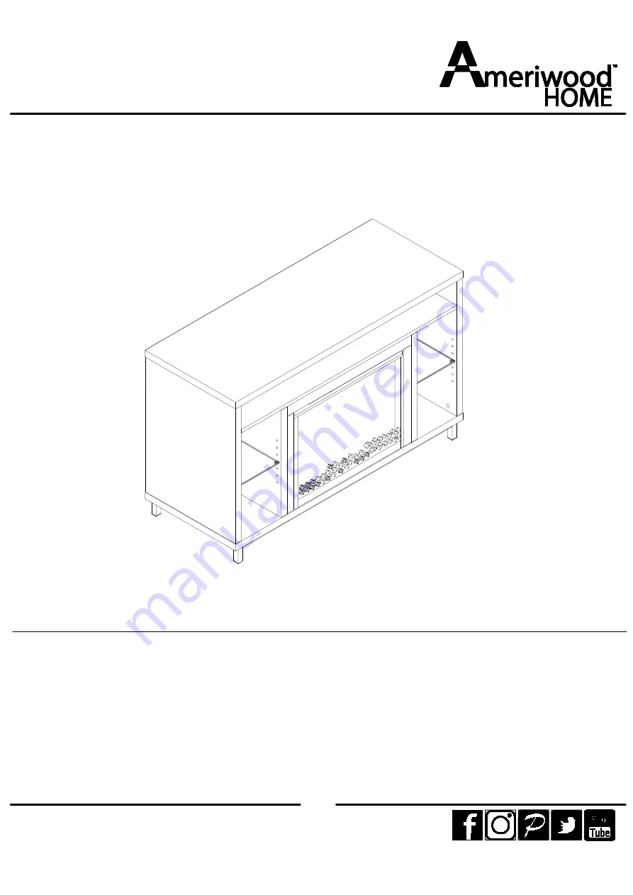 Ameriwood HOME 1444837COM Manual Download Page 24