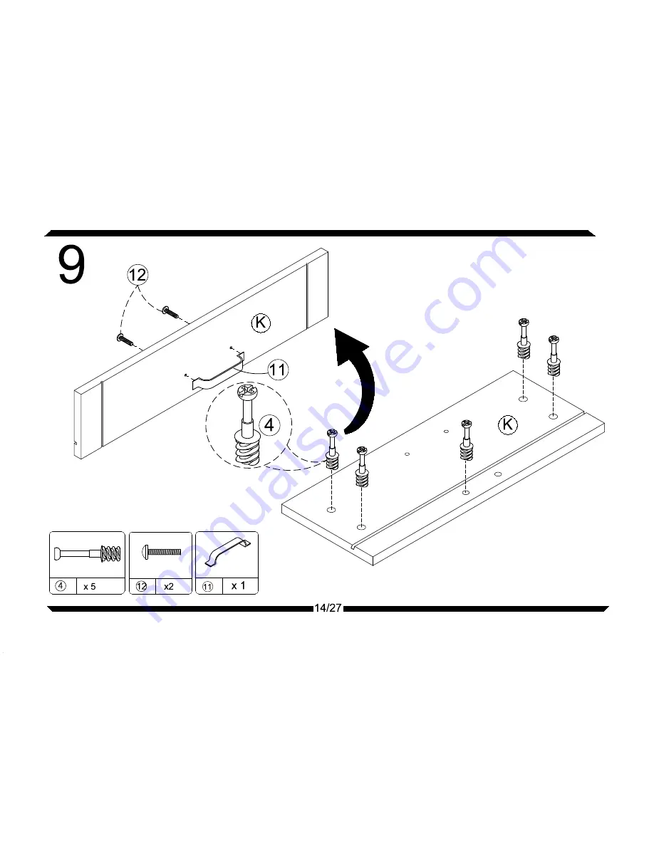 Ameriwood HOME 1741096 Instruction Booklet Download Page 14