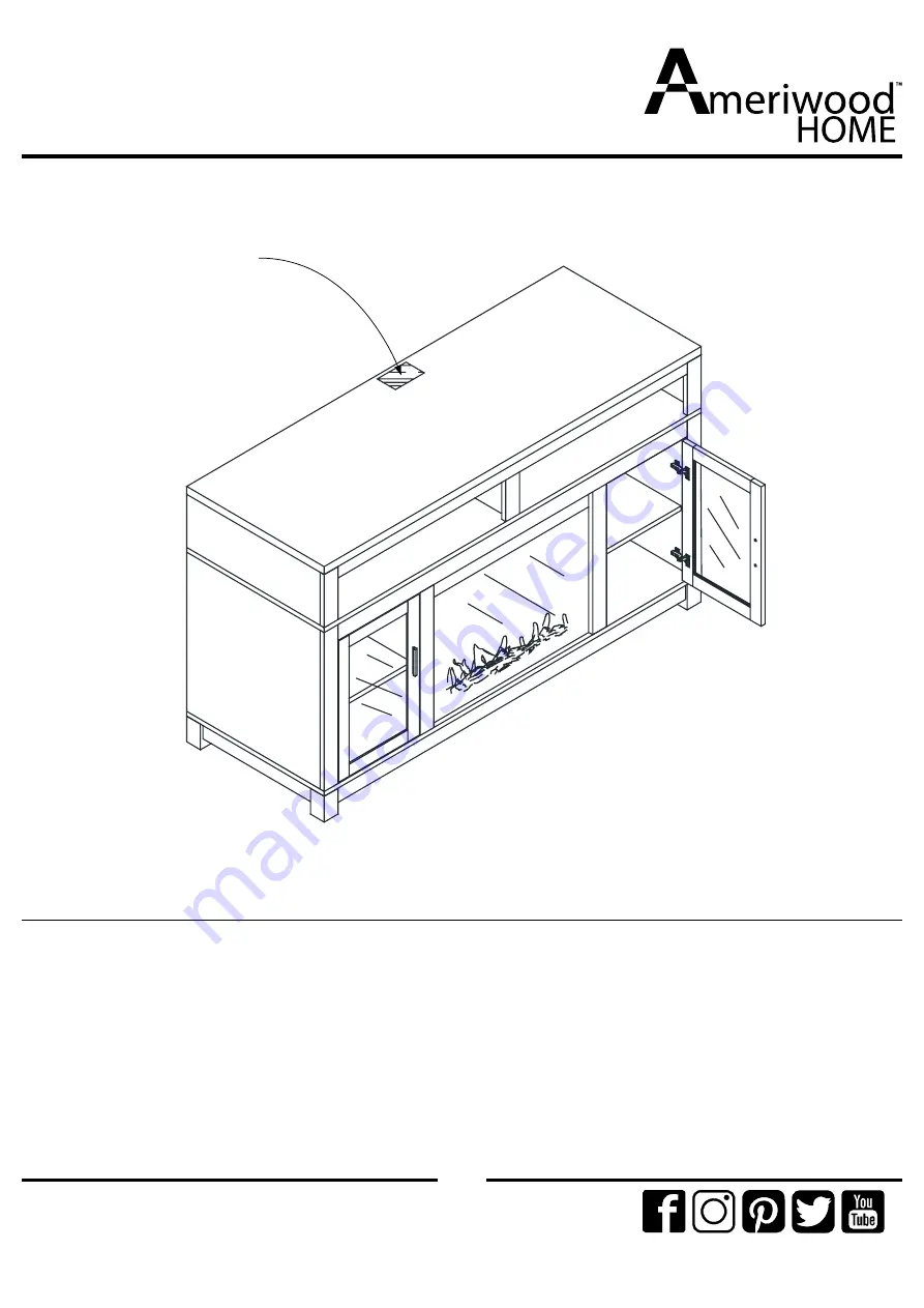 Ameriwood HOME 1774096COM Скачать руководство пользователя страница 26