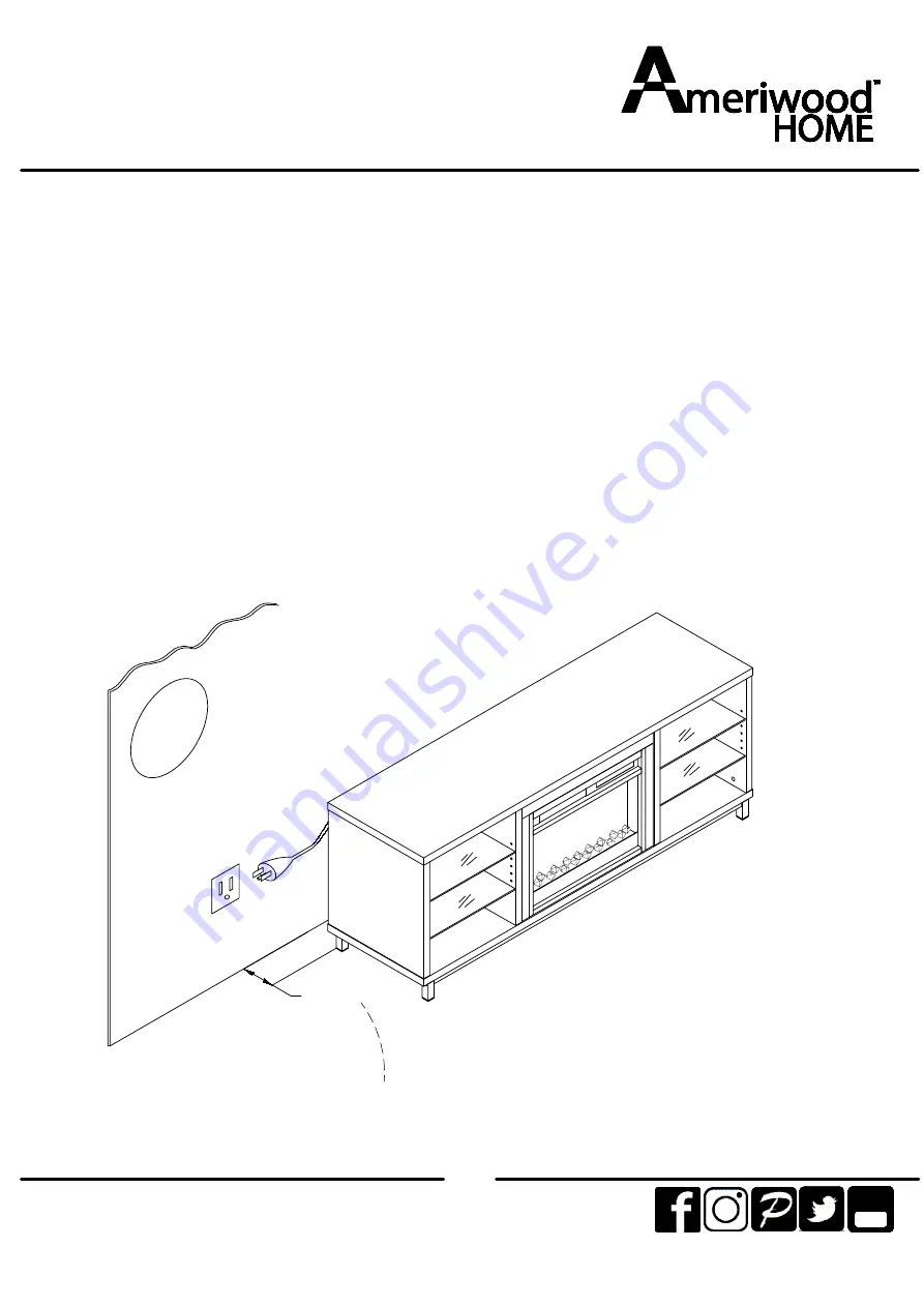 Ameriwood HOME 1822908COM Instruction Booklet Download Page 22