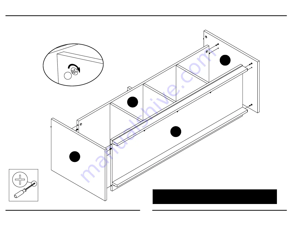 Ameriwood HOME 1851335W Assembly Manual Download Page 18