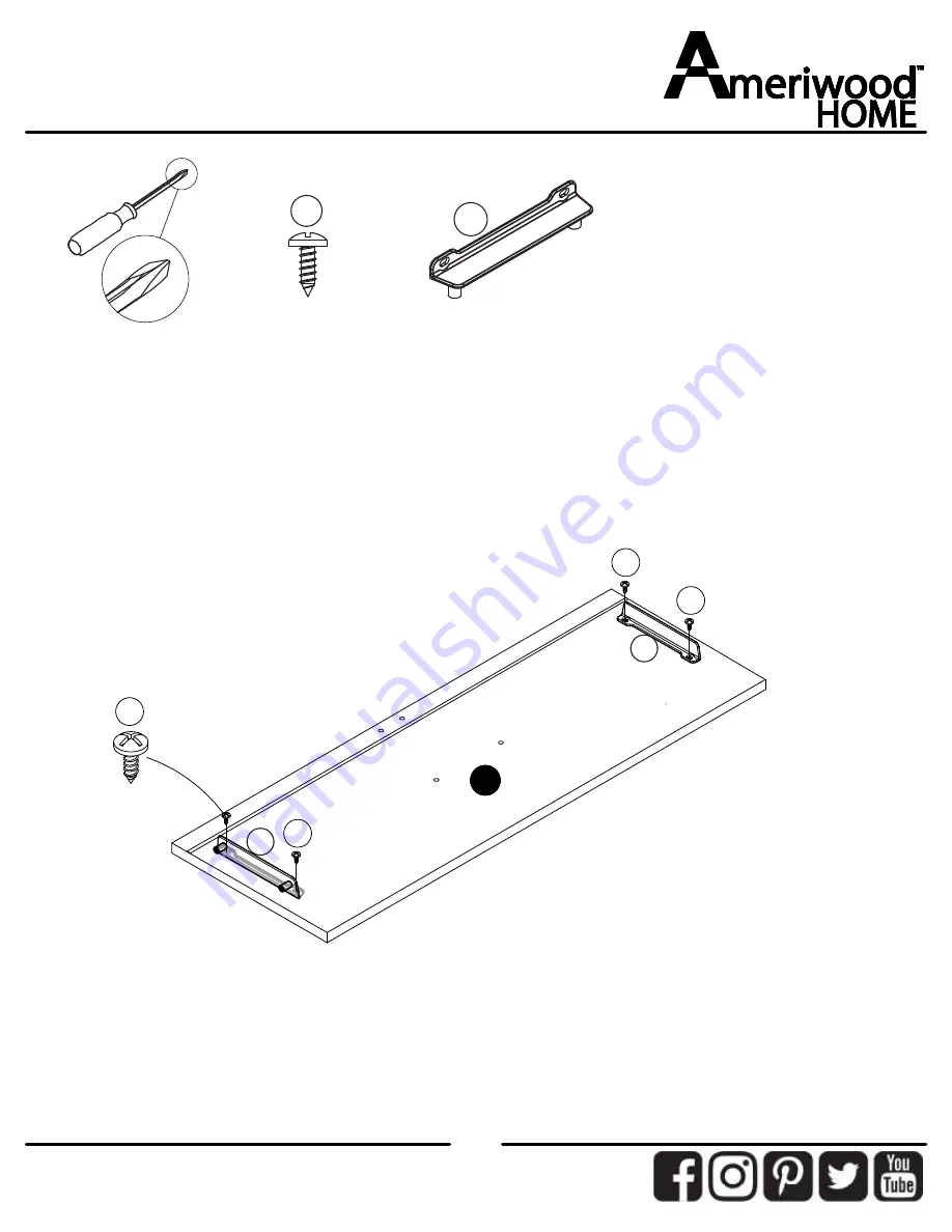 Ameriwood HOME 2090015COM Скачать руководство пользователя страница 17