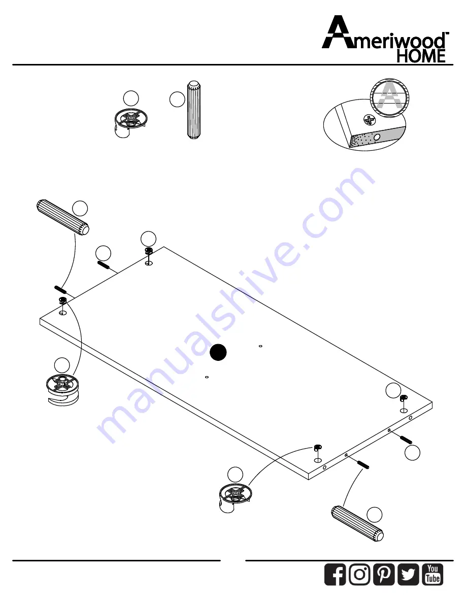 Ameriwood HOME 2166306COM Скачать руководство пользователя страница 16