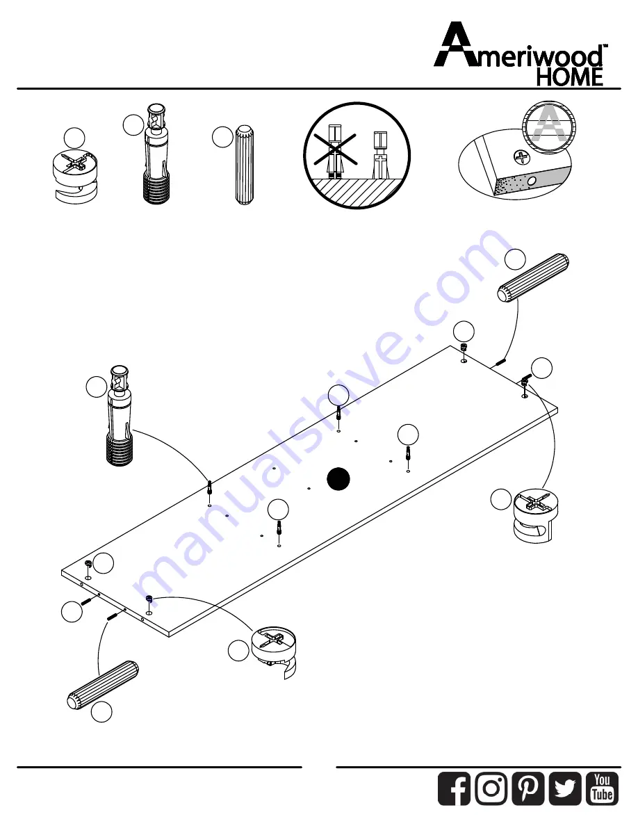 Ameriwood HOME 2276335COM Скачать руководство пользователя страница 15