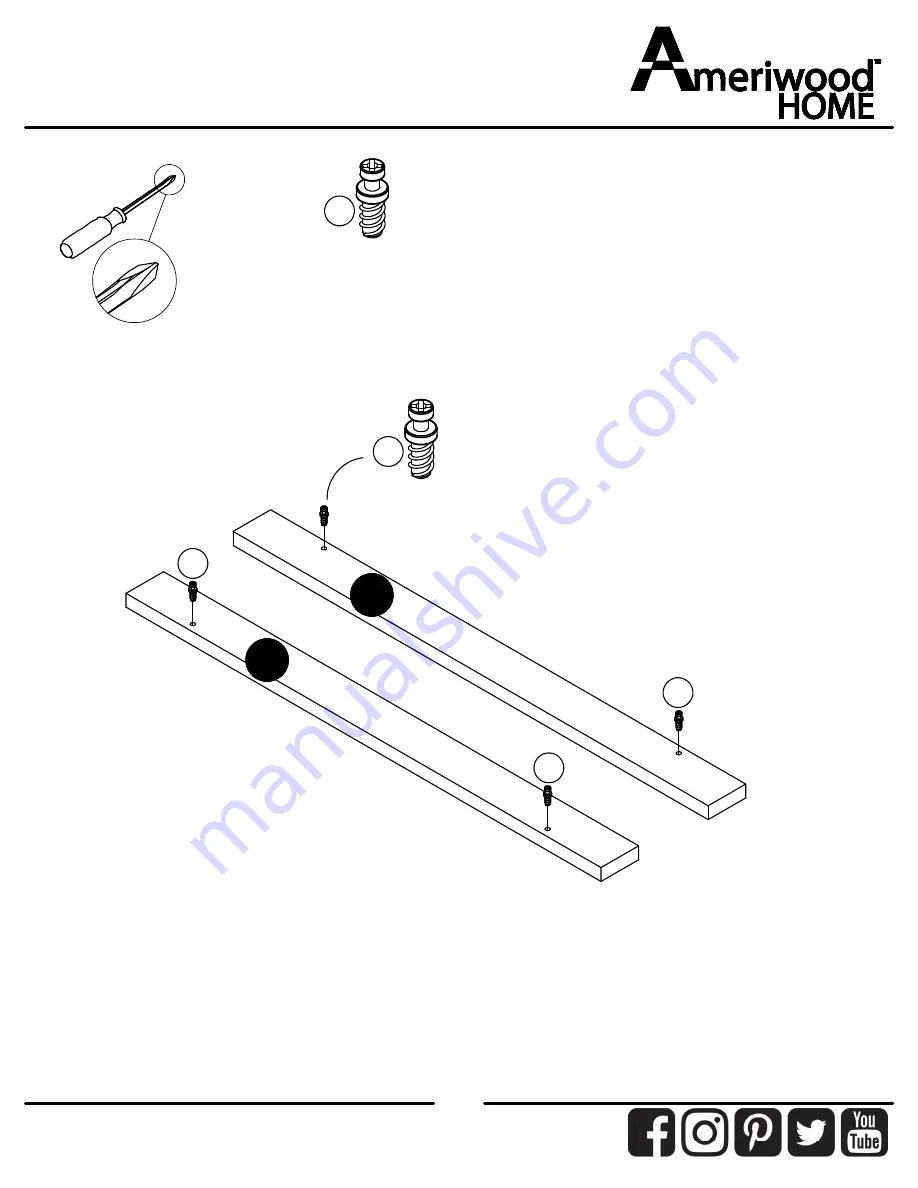 Ameriwood HOME 2402412COM Скачать руководство пользователя страница 10