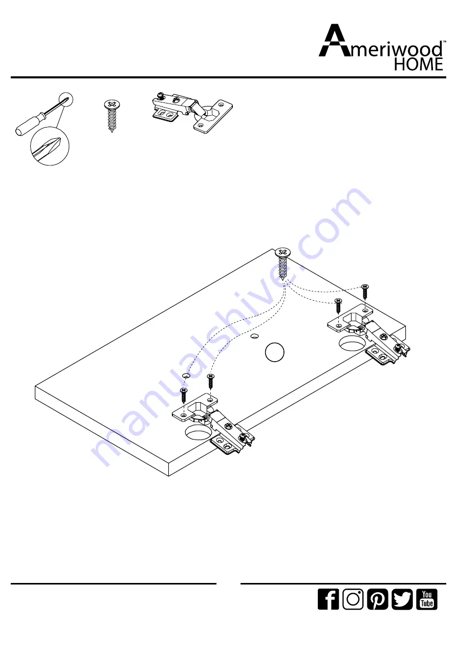 Ameriwood HOME 2854872COM Скачать руководство пользователя страница 20