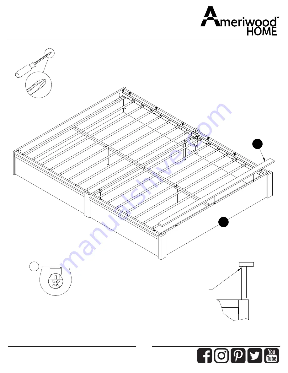 Ameriwood HOME 2864354EBL Скачать руководство пользователя страница 29