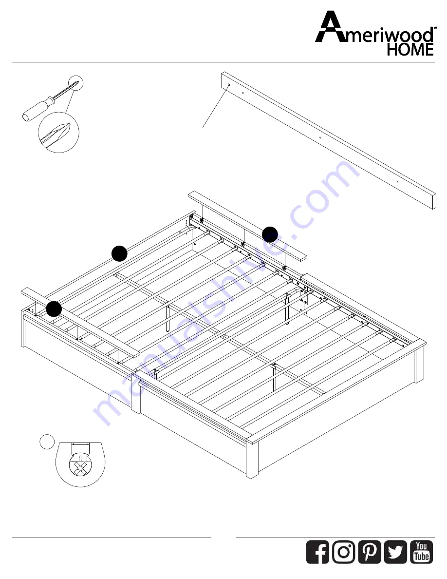 Ameriwood HOME 2864354EBL Скачать руководство пользователя страница 31