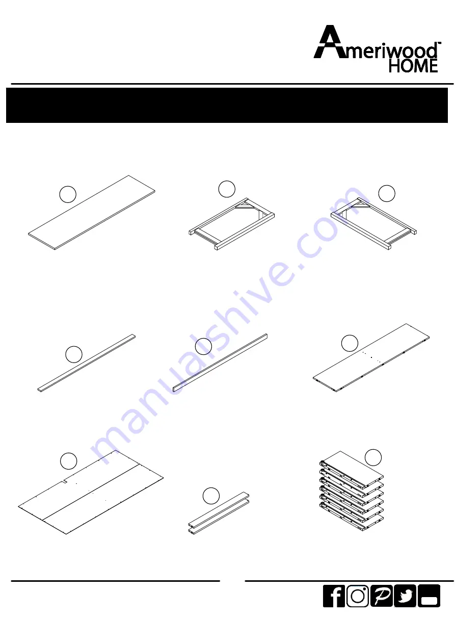 Ameriwood HOME 3407348COM Скачать руководство пользователя страница 4