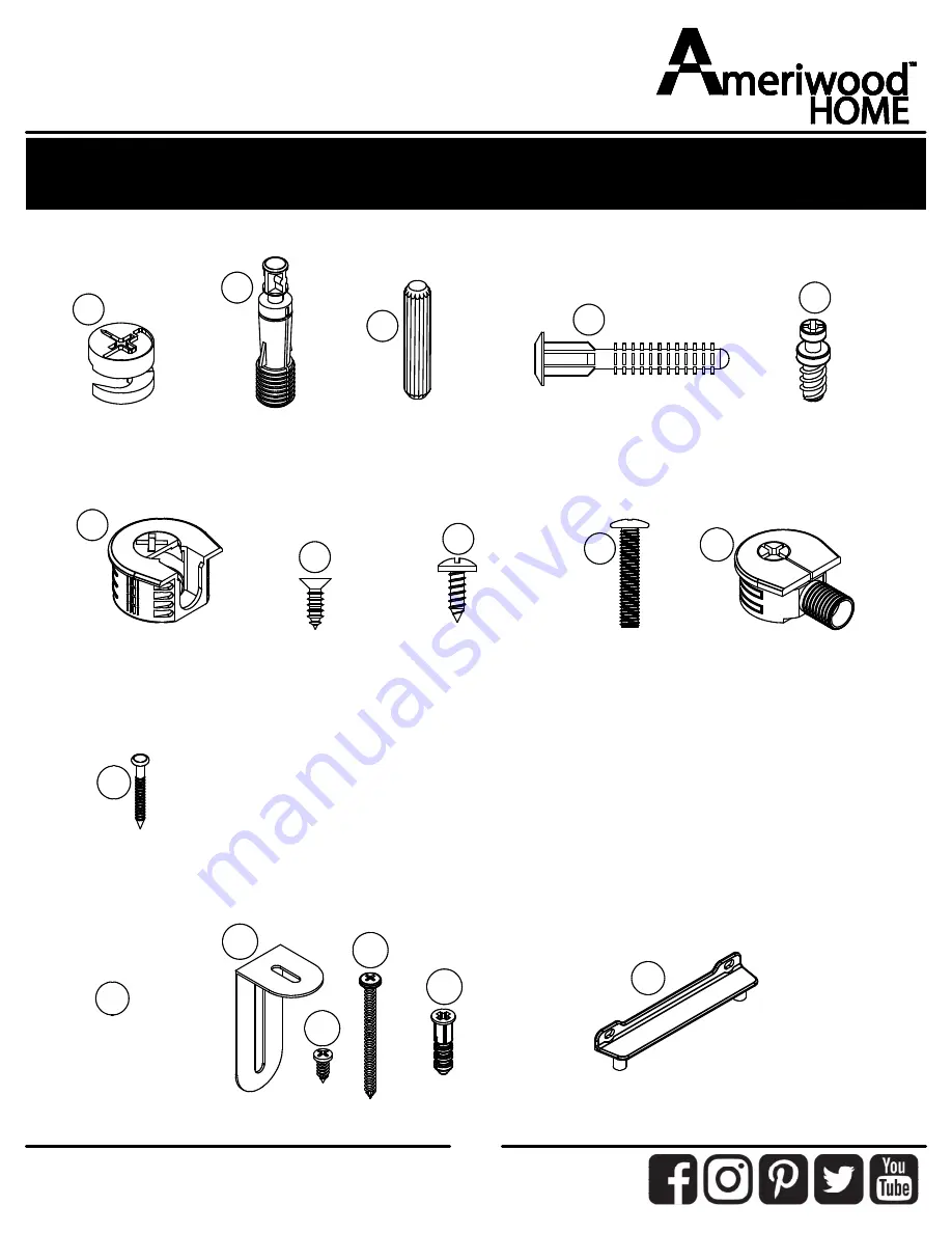 Ameriwood HOME 3700339COM Скачать руководство пользователя страница 7