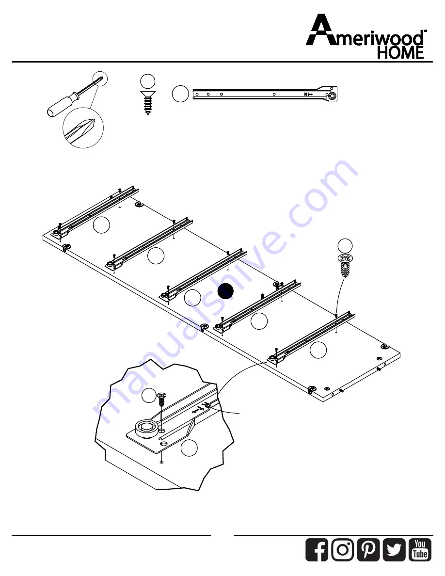 Ameriwood HOME 3700339COM Скачать руководство пользователя страница 14