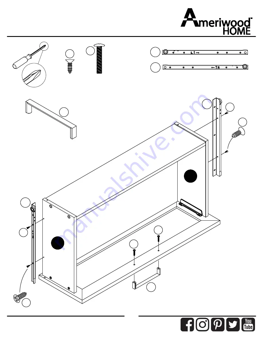 Ameriwood HOME 3700339COM Скачать руководство пользователя страница 32