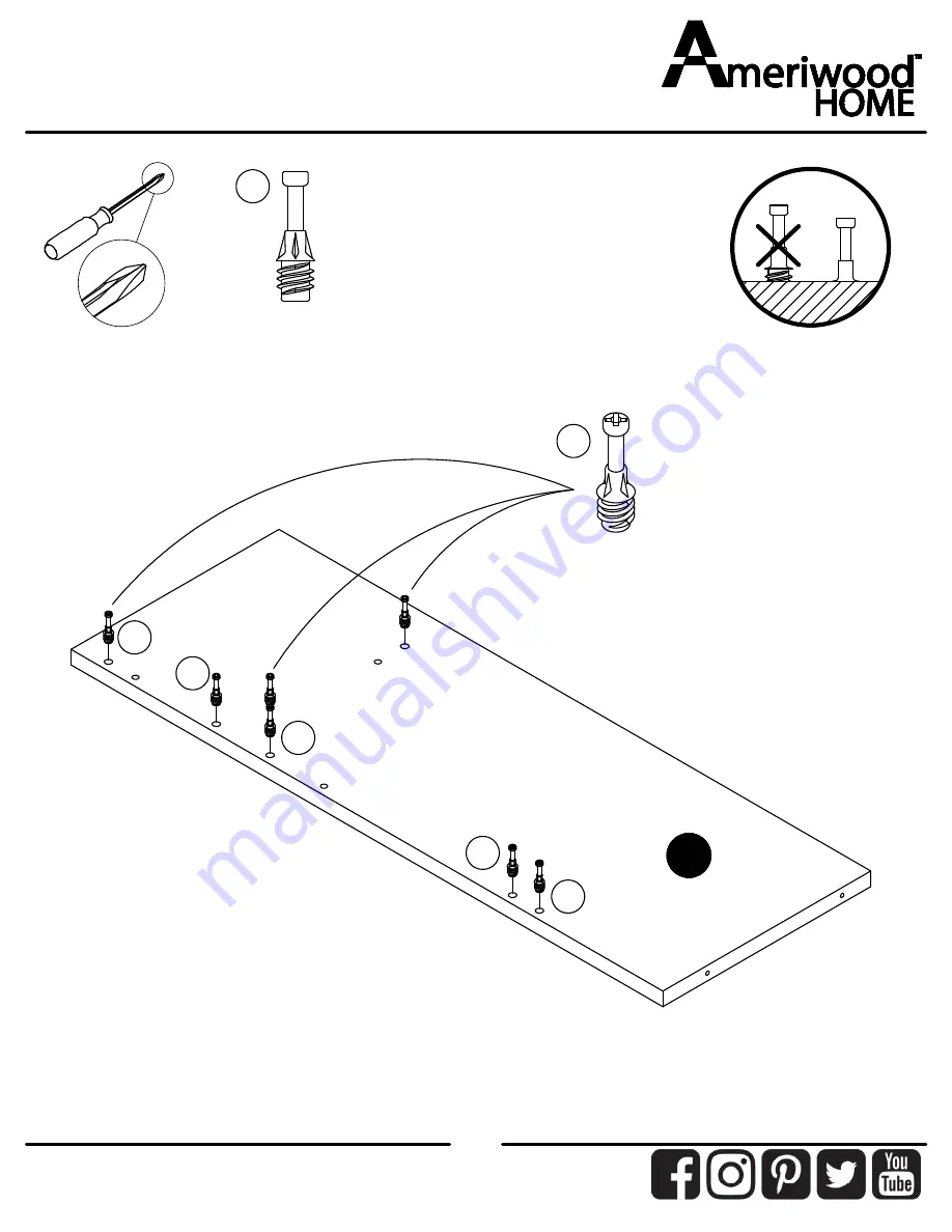 Ameriwood HOME 3761412EBL Скачать руководство пользователя страница 15