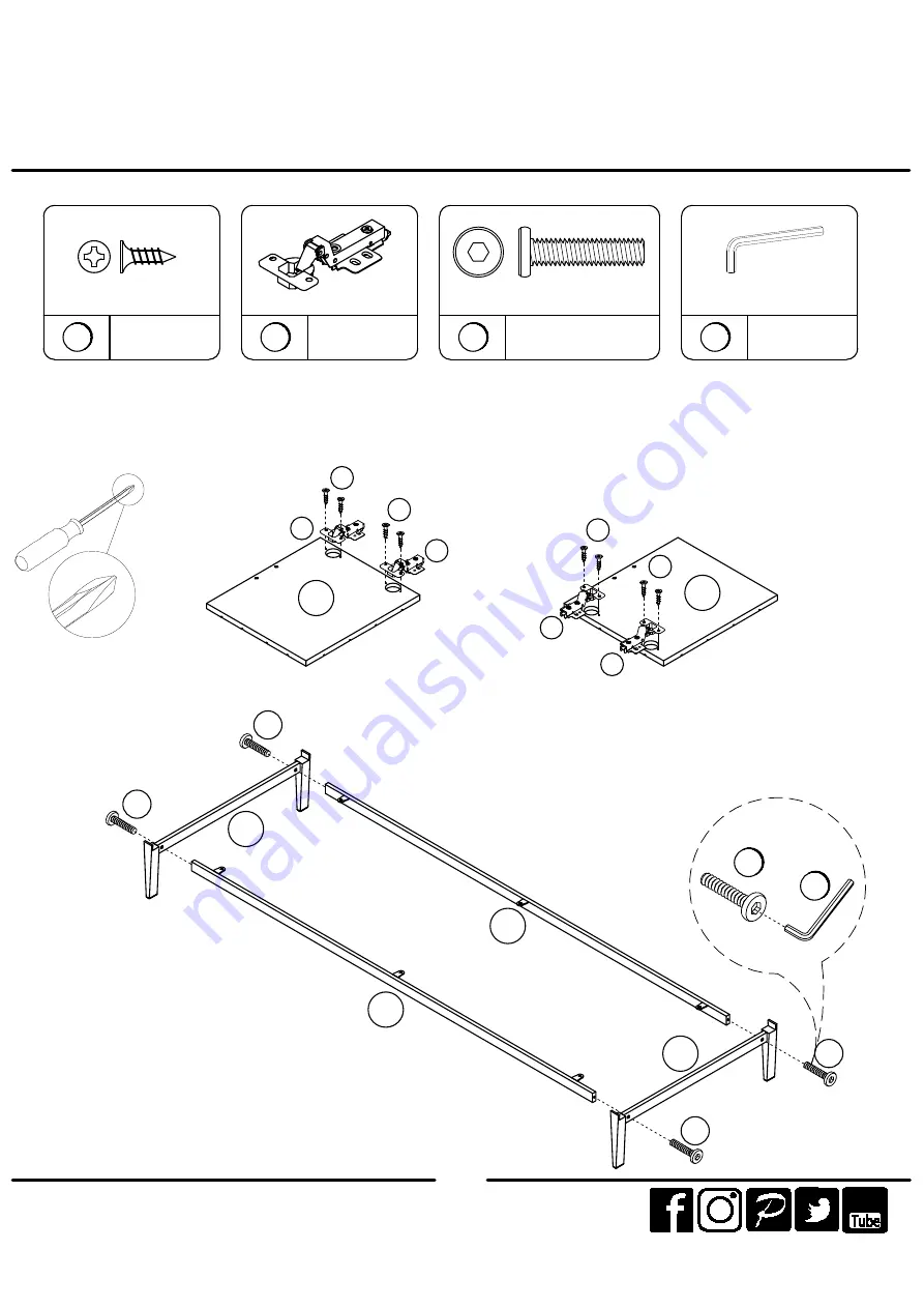 Ameriwood HOME 3791872COM Manual Download Page 13