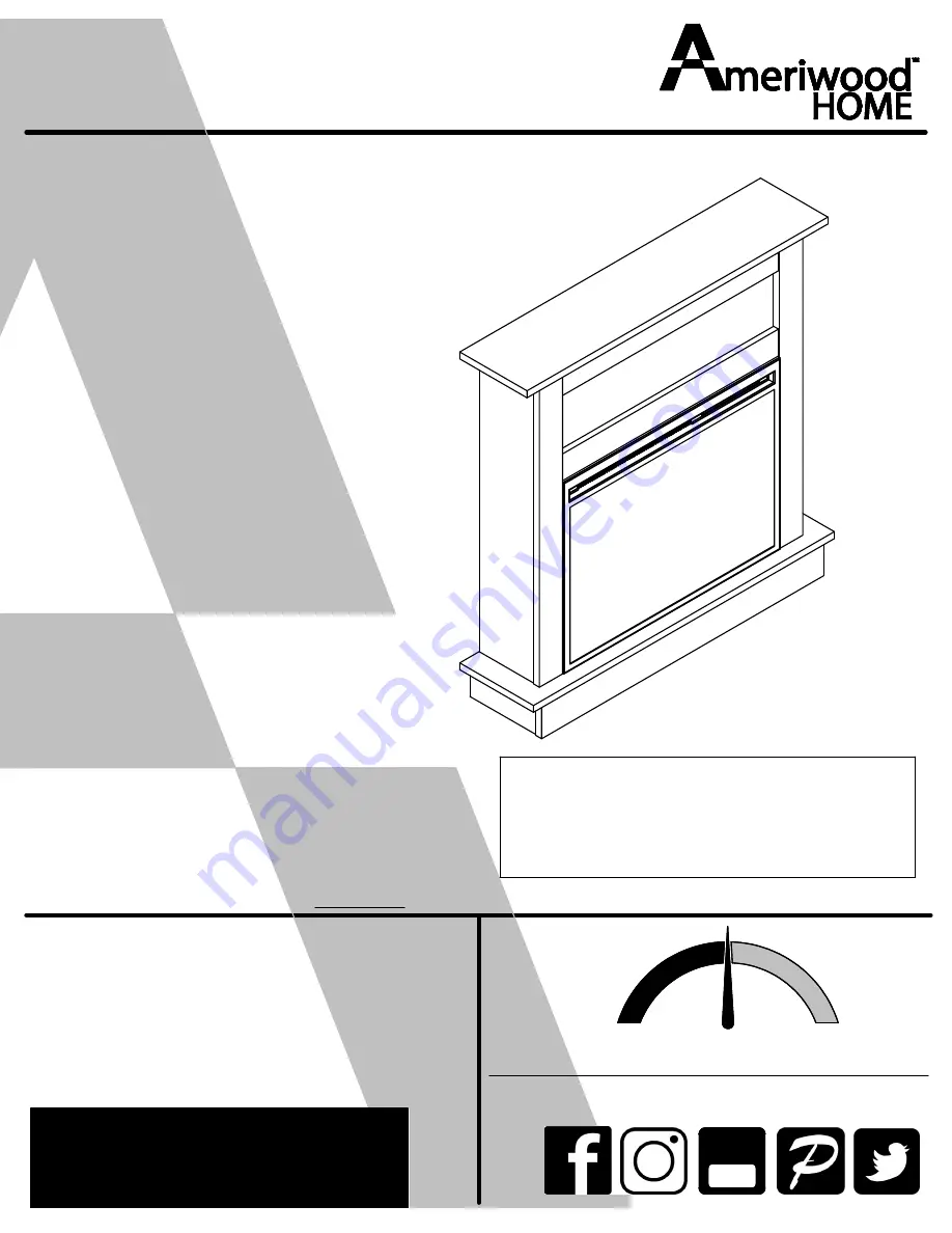 Ameriwood HOME 4216306COM Instruction Booklet Download Page 1