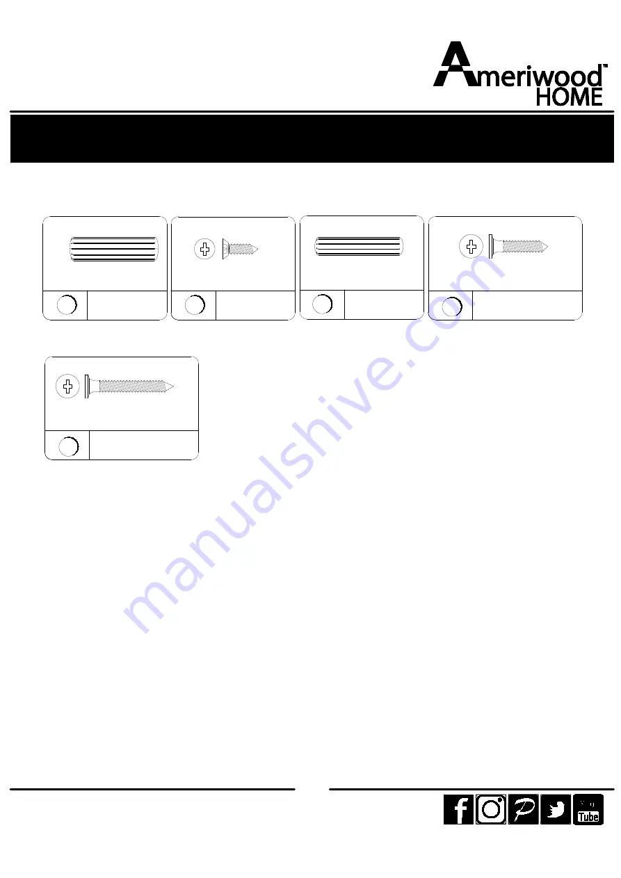 Ameriwood HOME 4432903COM Instruction Booklet Download Page 8