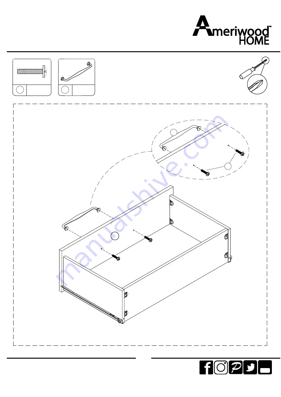 Ameriwood HOME 4542348COM Скачать руководство пользователя страница 17